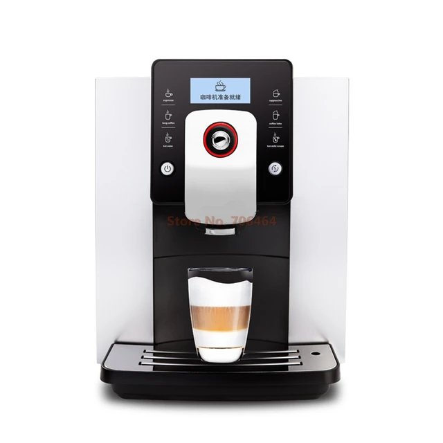 One Touch Commercial Fullyautomatic Dual Heating System LCD Screen Espresso Coffee Machine 19 Bar With Brewer One Touch Commercial Fullyautomatic Dual Heating System LCD Screen Espresso Coffee Machine 19 Bar With Brewer