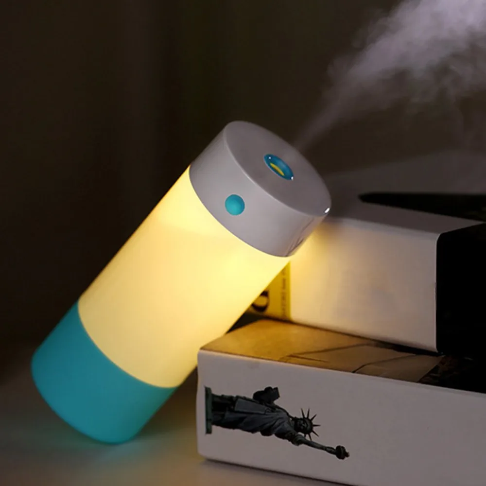 

Mini Car Cool Mist Humidifier, Car USB mini Portable desk Humidifier,Car humidifier Travel with Night Light, Automatic Shut-off