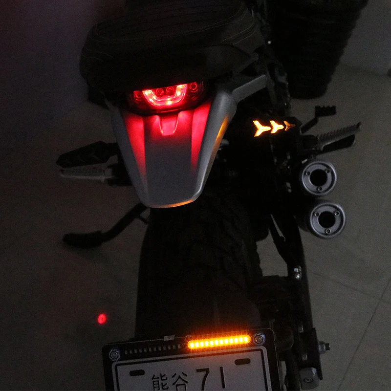 Светодиодный светильник для мотоцикла с указателем поворота для YAMAHA xjr 1300 jym 125 yzf r25 mt-10 future cygnus l zy125t и т. Д