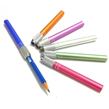 1 шт. алюминиевый удлиняющий карандаш-держатель для карандашей для цветных карандашей в обычном размере удлиненный держатель для карандашей