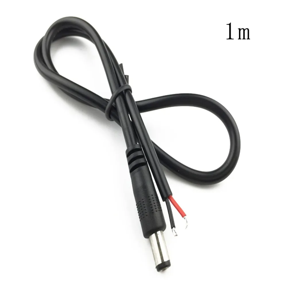

1M DC Power 5.5mm x 2.1mm Male Plug Connector Extension Cord Cable Wago