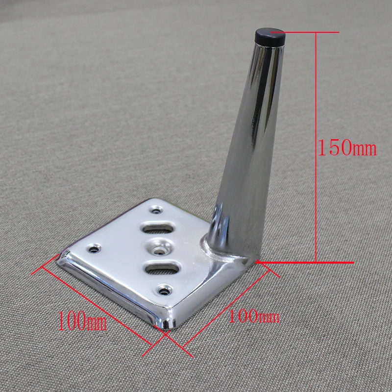 Детали Мебели металлическая ножка мебели дизайн стиль хромированные ножки стула ноги дивана с высотой 150 мм