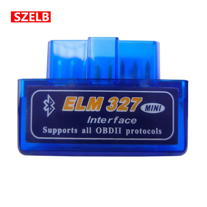 

TOP Quality SUPER MINI ELM327 Bluetooth ELM 327 OBD2 V2.1 Smart Car Diagnostic Interface ELM 327 Wireless Scan Tool