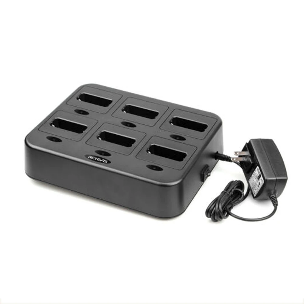 

Newest RTC22 6-Way dedicated Walkie Talkie Battery Charger for Retevis RT22 2-Way Radio Ham Radio Hf Transceiver C9059C