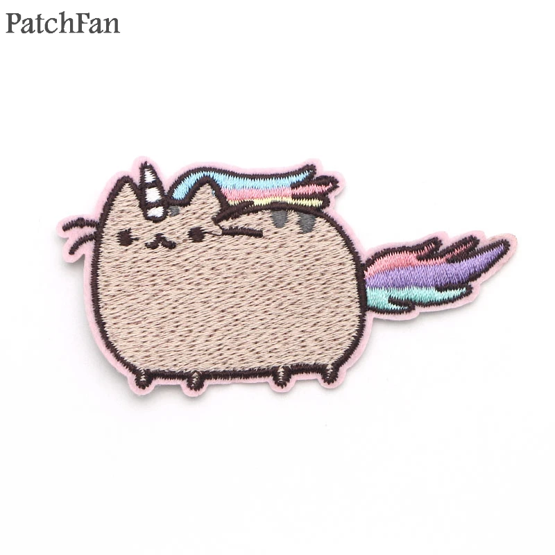 A0269 Patchfan из популярного мультфильма с героями мультфильмов платье майка вышитым