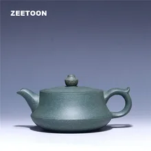 170cc Yixing чайник ручной работы натуральная фиолетовая глина чайный набор кунг-фу китайский Zisha зеленая грязь здравоохранения керамический Чжу чайник