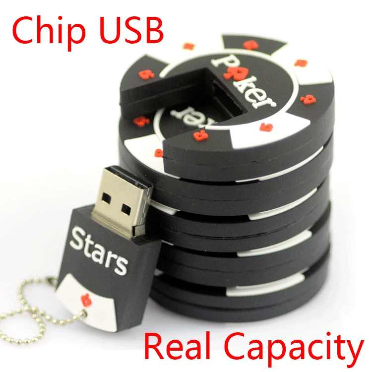 Купить 100% реальные Ёмкость Usb 64 ГБ 128 ГБ Flash Drive 64 ГБ 8 ГБ 16 ГБ 32 ГБ покер звезды флэш карту памяти Memory Stick диск на ключ подарок