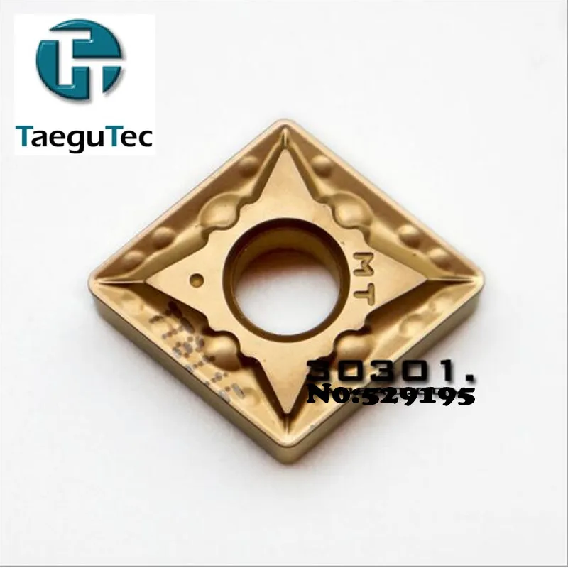 Taegutec CNMG120408 MT TT5080 CNMG432-MT Carbide inserts 10Pcs