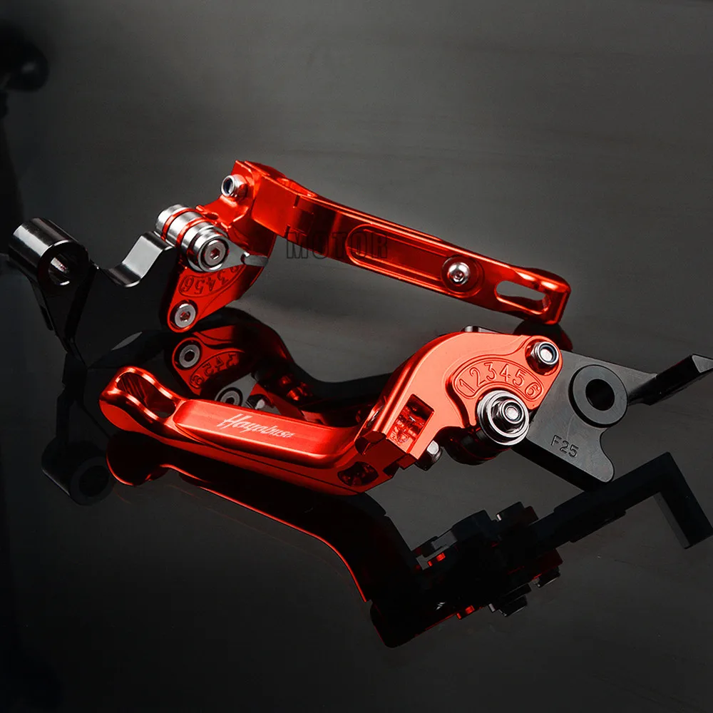 Мотоцикла тормозной рычаг сцепления для SUZUKI GSXR1300 Hayabusa GSXR 1300 GSXR1300 1999-2007 2008- Регулируемый складной тормозной рычаг