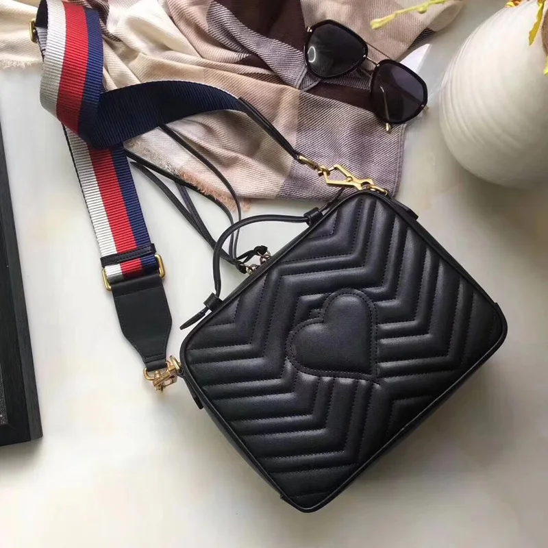 

GG Luxury Handbags women bags designer 2018 High Quality Totebags Leather Shoulder Bag women famous brands Female Fashion