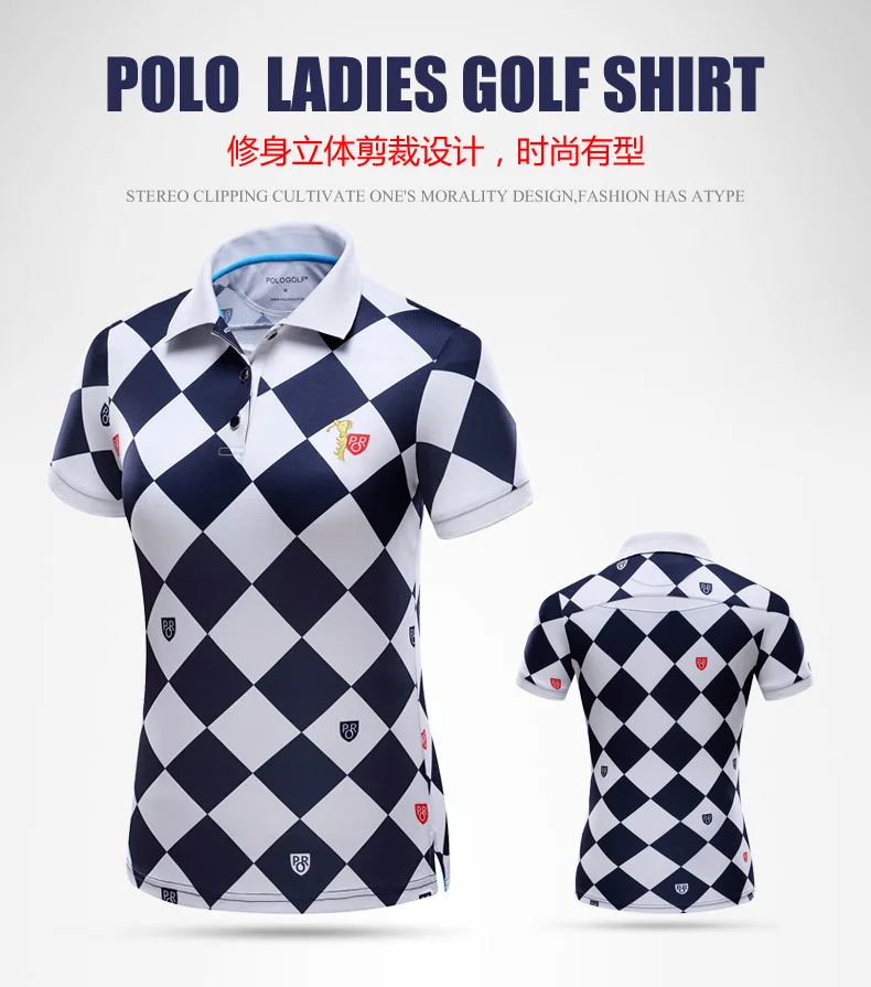 Новинка поло Для женщин футболка для гольфа летняя одежда женские короткий рукав в Корейском стиле рубашка-поло дышащая для активного отдыха и развлечений