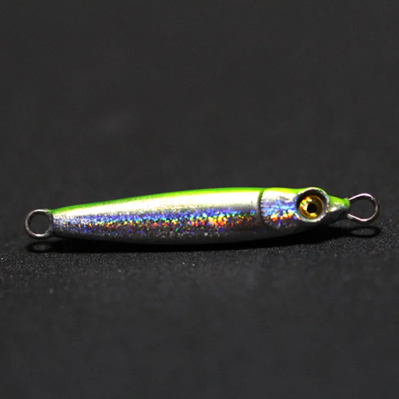 

Jigging Mini Small Jigs Root Fine Fishing Lure Artificial Jigbait 3g/2.8cm Laser Coating Fish 1 Piece Sale