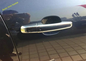 

Lapetus For Jaguar XF 2016 2017 2018 ABS Side Car Door Pull Handle Protection Cap Molding Garnish Cover Trim 8 Pcs / 2 Model