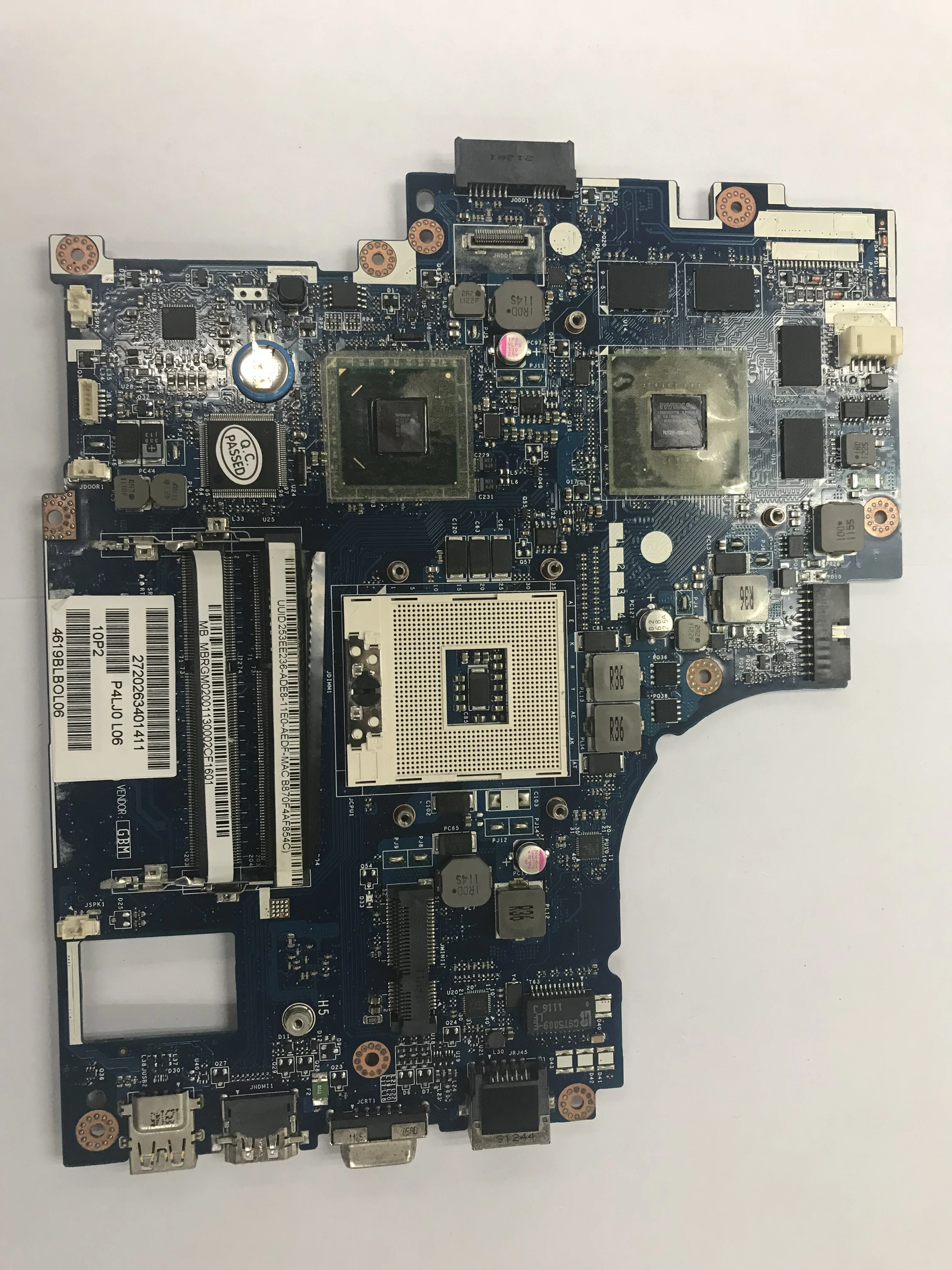 

For ACER 4830 4830T Laptop Motherboard MB.RGP02.001 MBRGP02001 P4LJ0 LA-7231P free shipping