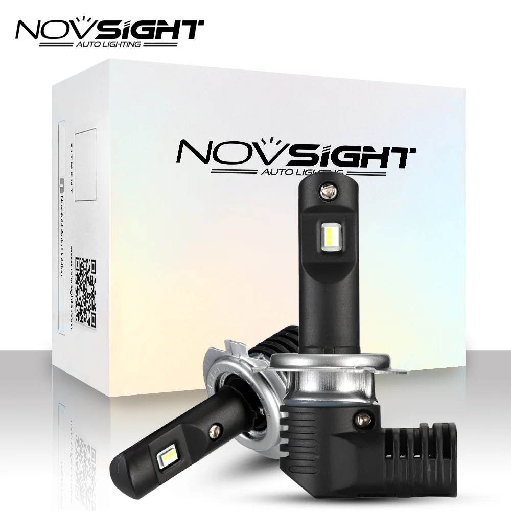 

NOVSIGHT Auto Headlamp Headlights Led Light 9005 9006 H4 H7 H11 Customized Auto Grade LED Chips 60W 16000LM 6500K Car Light 12v