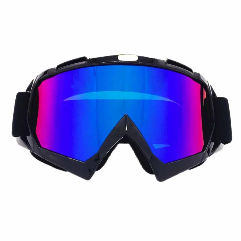Новые велосипедные очки для сноуборда, велосипедные очки для мотокросса, внедорожные очки, 16 цветов, предотвращают ветер, снегоход, грязь, мотоцикл - Цвет: BN