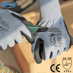NMSafety Детская безопасность защитные перчатки работы защиты Анти coupure перчатки