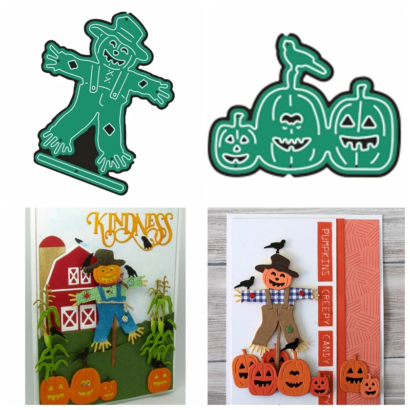 

Halloween Pumpkin Metal Cutting Dies Stencil For DIY Scrapbooking Decorative Embossing Handcraft Die Cutting Template 2019