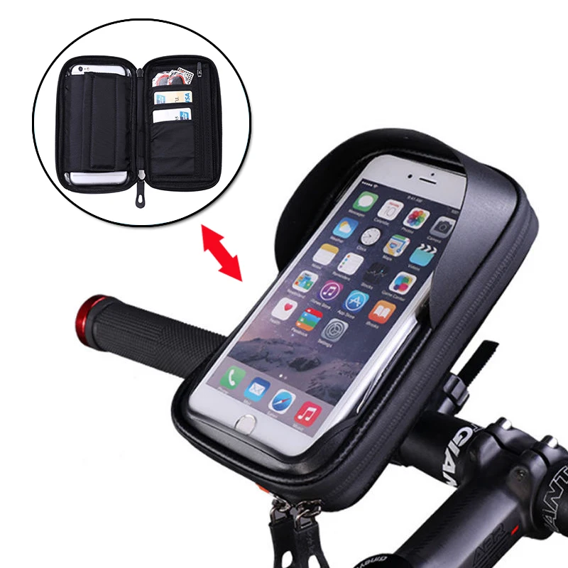 

Bicycle Package Mobile Phone Bracket Package Navigation Bicycle Ride Luggage Prepare Parts General Purpose Front Hold Package