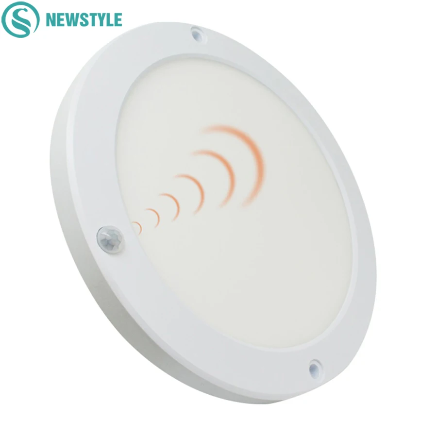 

Super bright 18W Pir sensor panel lights Round Square led sensor downlight Warm white /White color lamps for dining room,bedroom