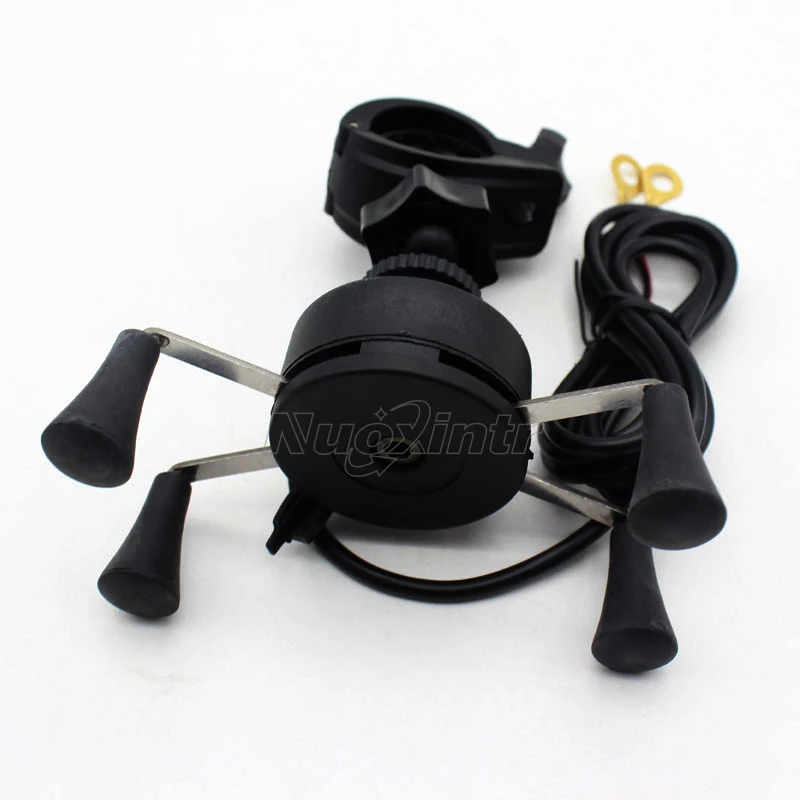 phone with a charge of the solid release of the mobile phone bracket for handle bike and motorcycle