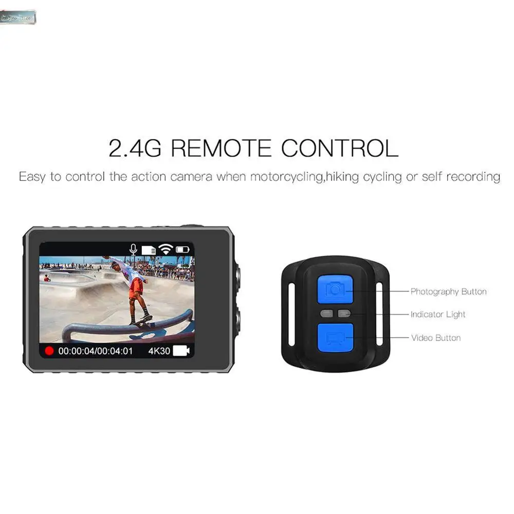 

NEW HDMI LCD display Sports Camera SOOCOO F500 4K WIFI Action Sports Camera Ultra HD Waterproof Underwater DV Camcorder r25