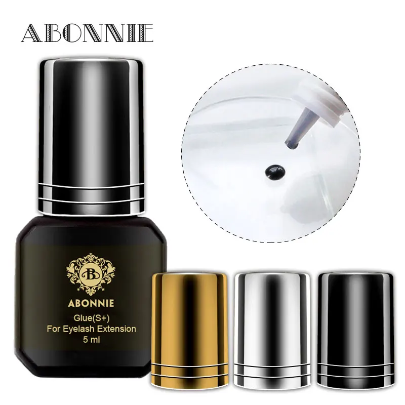 

5ml Eyelash Extension Glue 0.5-2s dry time Eyelashes Glue Pro Lash Glue Black Adhesive Retention 5-7weeks MSDS Adhesive