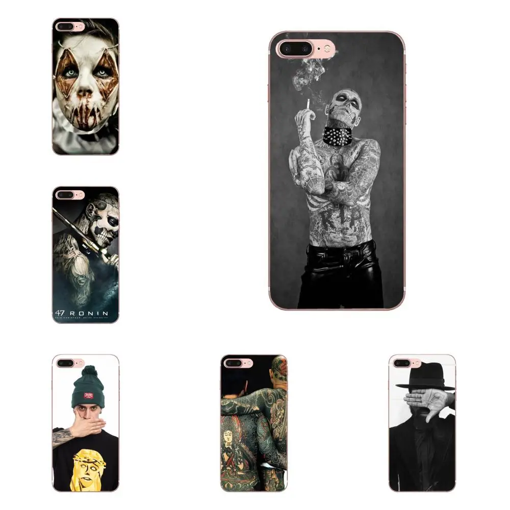 

TPU Cover Cases Rick Genest Zombie Boy Pop Panda Tiger For Galaxy J1 J2 J3 J330 J4 J5 J6 J7 J730 J8 2015 2016 2017 2018 mini Pro