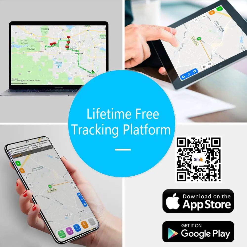 Автомобильный GPS Трекер OBD II 16 контактный Plug Play с приложением для IOS и Android|obd ii gps
