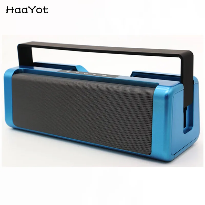 HAAYOT портативный Выдвижная Ручка открытый динамик бас Бумбокс Bluetooth Handsfree стерео