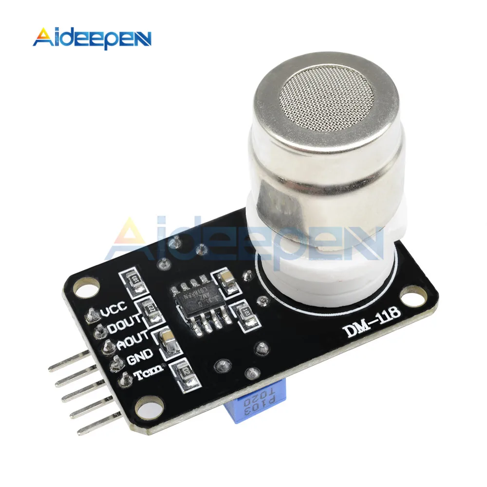 

MG811 Carbon Dioxide Gas CO2 Sensor Module Detector With Analog Signal Output 0-2V