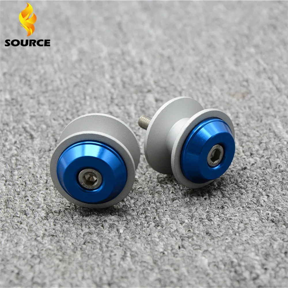 

Motorcycle Accessories CNC Screw  Blue Motorbike Swingarm Sliders Spools 6 8 10MM For Yamaha R1 R6 FZ1N FZ6N FZ400 FZ800 FZ1000