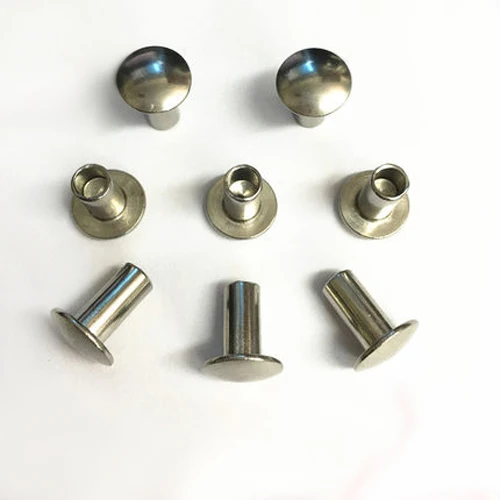 50Pcs M2 M2.5*3 16mm Half Hollow Rivets Flat Round/Truss/Mushroom Head
