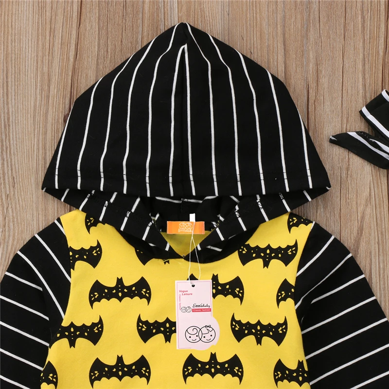 Emmababy для маленьких мальчиков и девочек с изображением Бэтмэна комбинезон