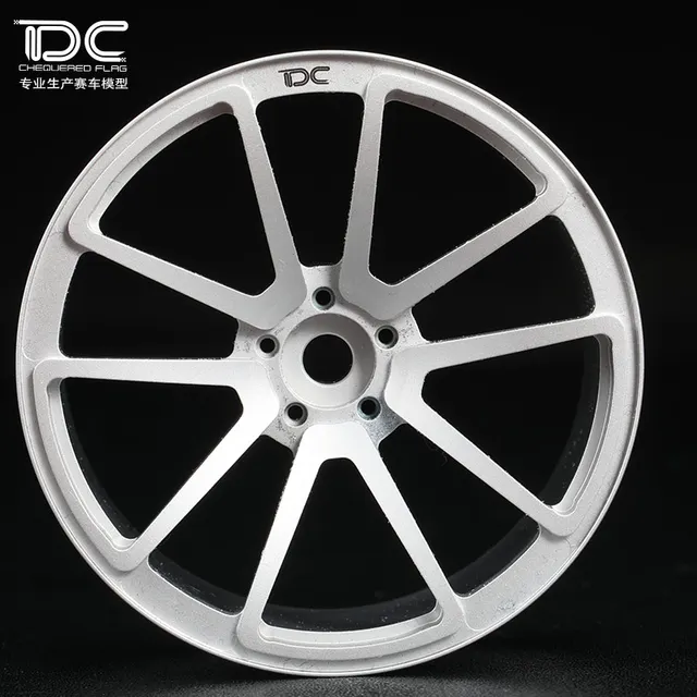 Special Price 4PCS 1/10 SPF Metal Wheel Offset +6/+9 Silver/black Ep 1:10 Rc Cars Drift On Road Rwd Awd