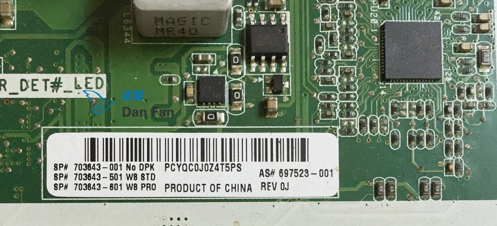 697523-001 для hp Pavilion 20 Pro 3520 материнская плата AIO 703643-001 IPISB-AB материнская плата протестирована полностью