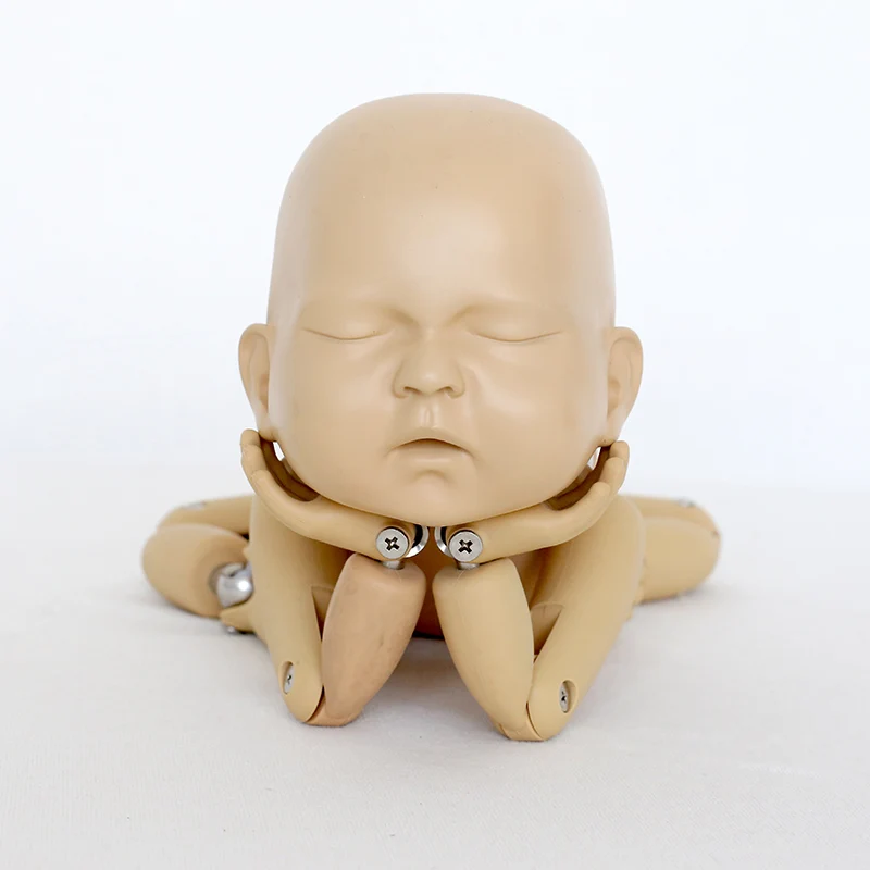 High Quality Newborn Posing Doll Articulated Baby Photography Training Doll Simulation Toy Newborn Photography Props