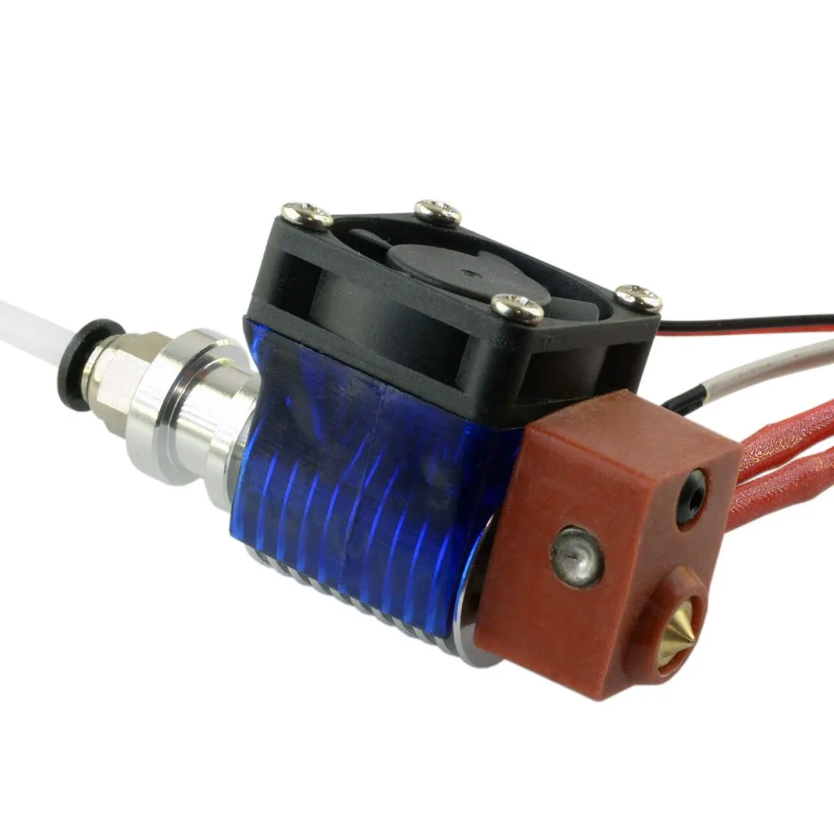 Все металлические V6 Боуден экструдер Hotend для 3d принтера 24 В/1 75 мм нити/0 4