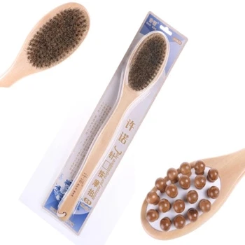 

New wooden back home manual massage multi-functional wooden massage stick hammer meridian health care beat