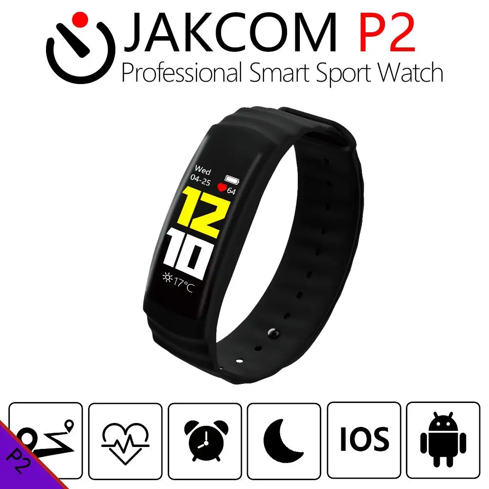 

JAKCOM P2 Professional Smart Sport Watch as Wristbands in ip 68 reloj espia zeblaze