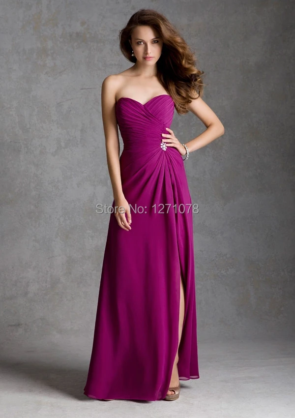 Designer Dress 2014 New Arrival Sweetheart Strapless Colorful Prom Chiffon with Pleated Floor-length R14053106 | Свадьбы и торжества