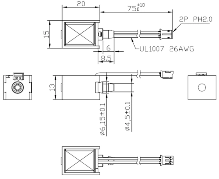 DC 3.7V Vacuum Pump Micro Air Pump with 5V Solenoid Valve