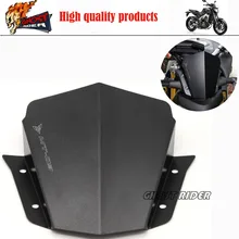 Black Motorcycle Accessories Motorbike Windshield Windscreen fits For Yamaha MT09 MT-09 2014-2015 FJ-09 MT-09 Tracer 2015