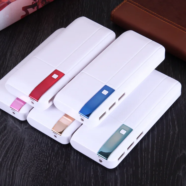 5 18650 Portable Power Bank case Skin tex Universal powerbank box 18650