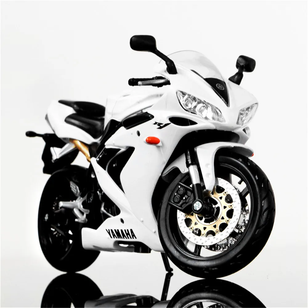 Maisto 1/12 YAMAHA YZF-R1 Литая модель мотоцикла черного цвета уличная модель мотоцикла коллекция детских подарков