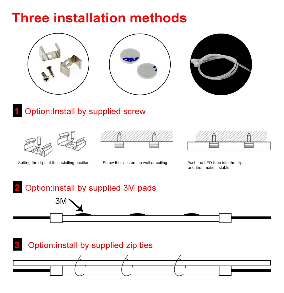 LED Grow Light AC220V High Luminous Efficiency Grow Light Tube IP67 Waterproof for Indoor or Outdoor plants growing