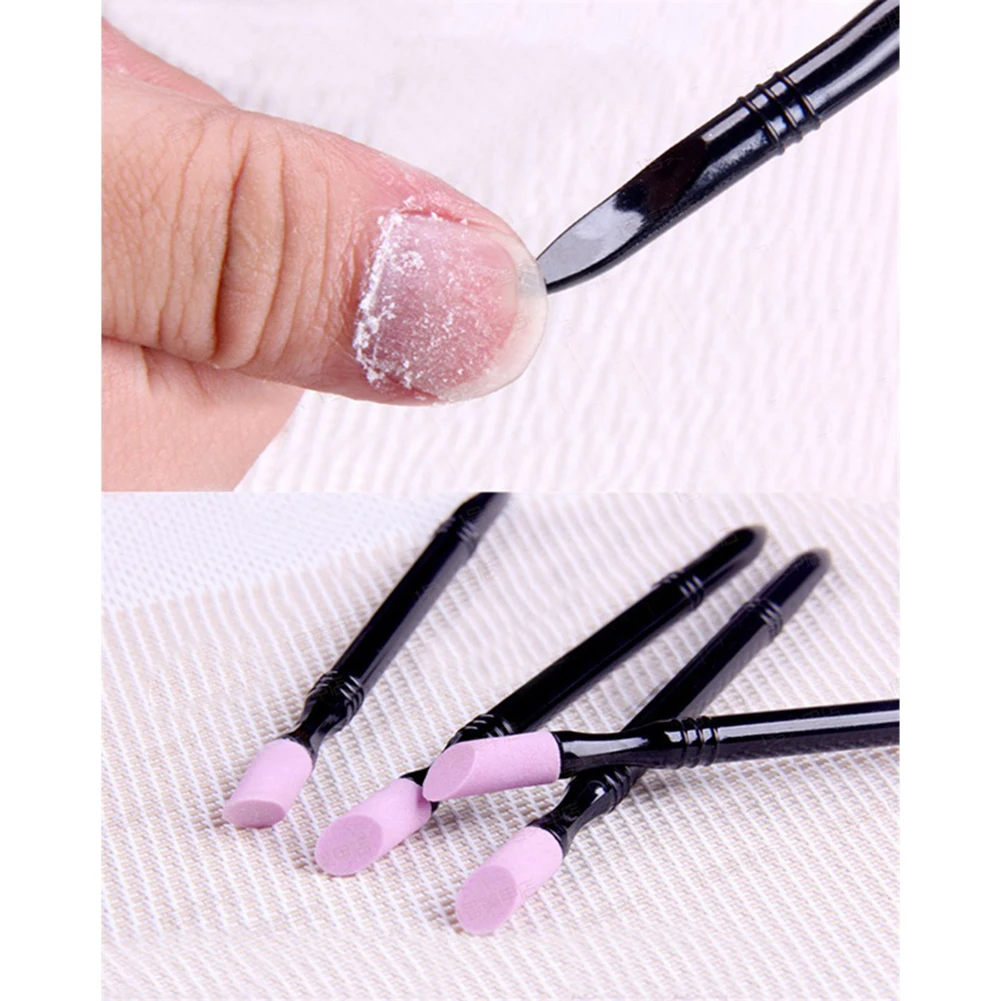 1Pc Double end Grinding Pen DIY Dead Skin Cuticle Remover Nail Art Tool
