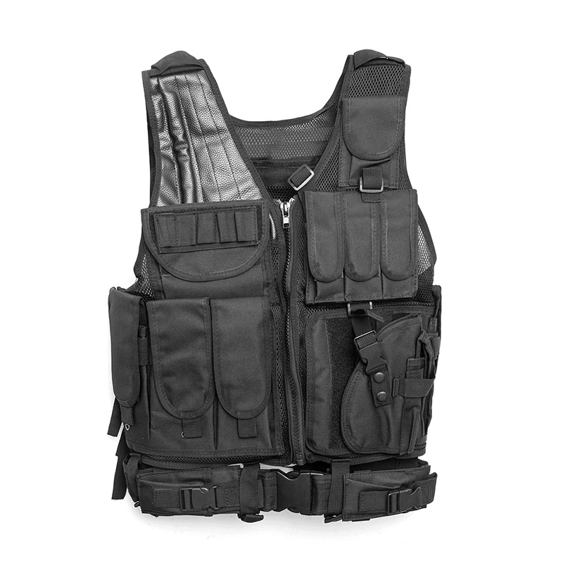 

Men's Vest Camouflage Body Vest Molle Armor Outdoor Jungle Equipment