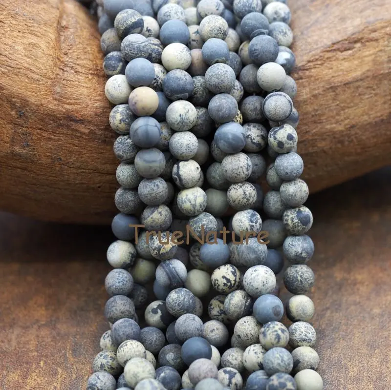 20170929-BE7884-  Dull Polished Bead Loose Beads Grass Flower Beads-8mm-0.73g