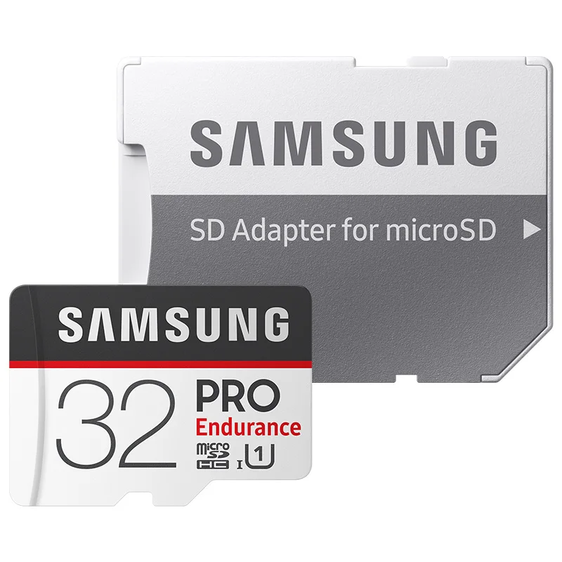 SAMSUNG PRO Endurance Micro SD карты 128 ГБ 16 ГБ, 32 ГБ, Class10 SDHC/SDXC UHS-1-карта памяти, мicro SD, TF карта 100 МБ/с. с адаптером селфи-Стик - Емкость: MW-32GB with Ad